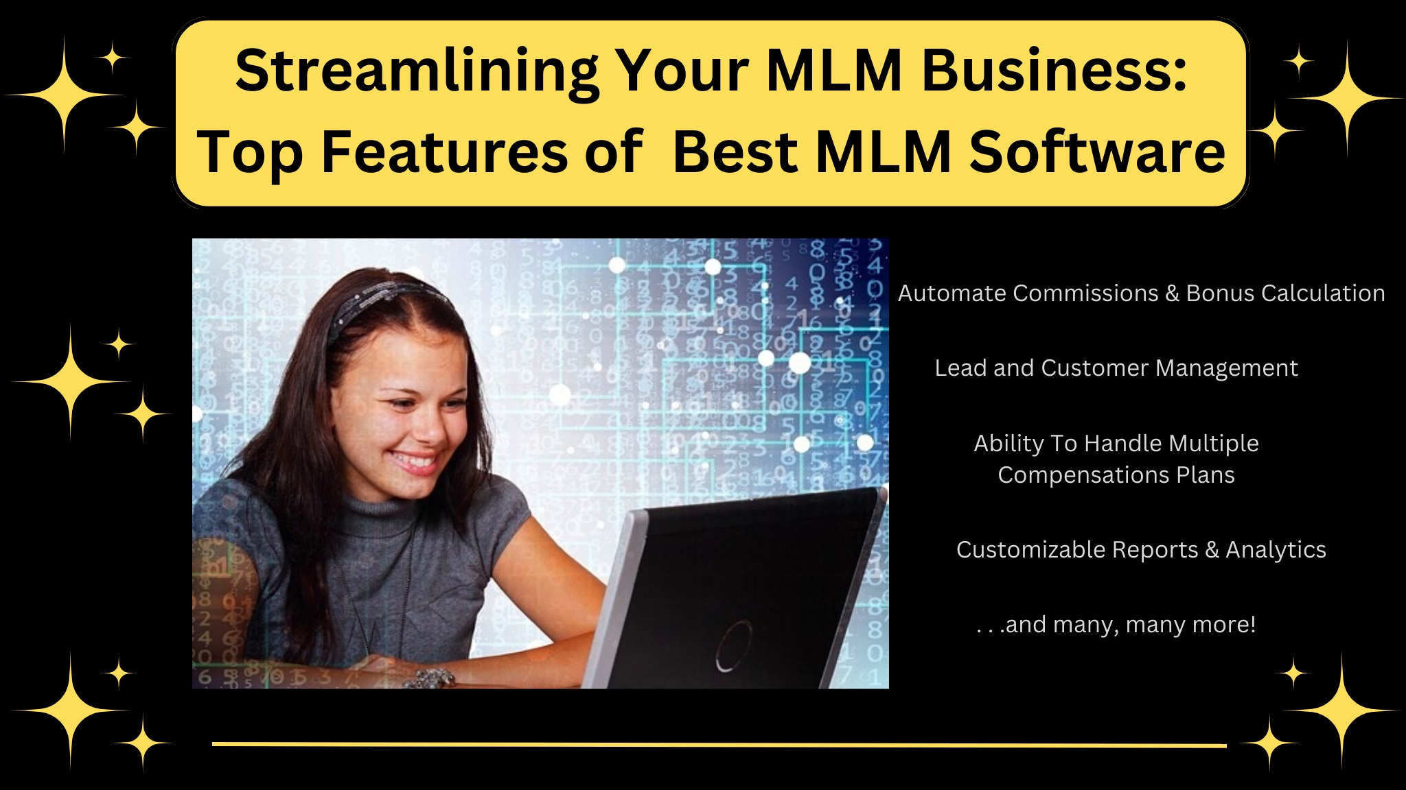 mlm software features